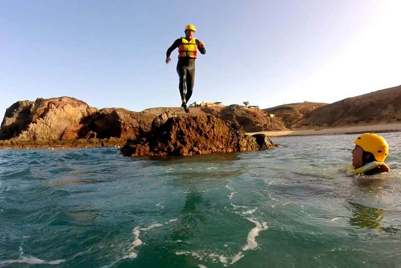 Disfrutando de la aventura