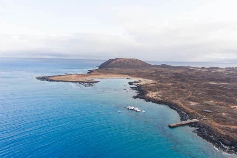 Panorámica de la isla de Lobos
