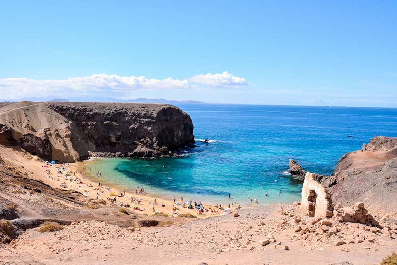 Disfrutando de las playas de Papagayo