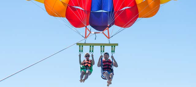 Parasailing in Playa Blanca