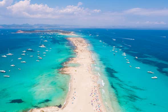 Barco a Formentera desde Playa d’en Bossa