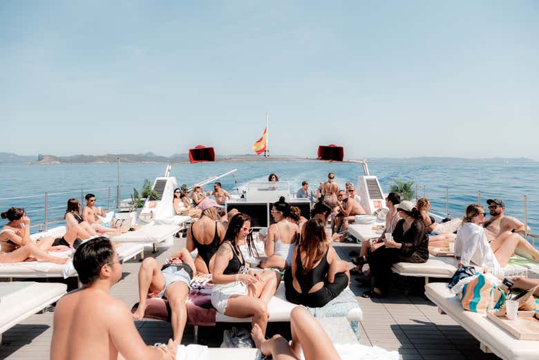 Barco en Formentera