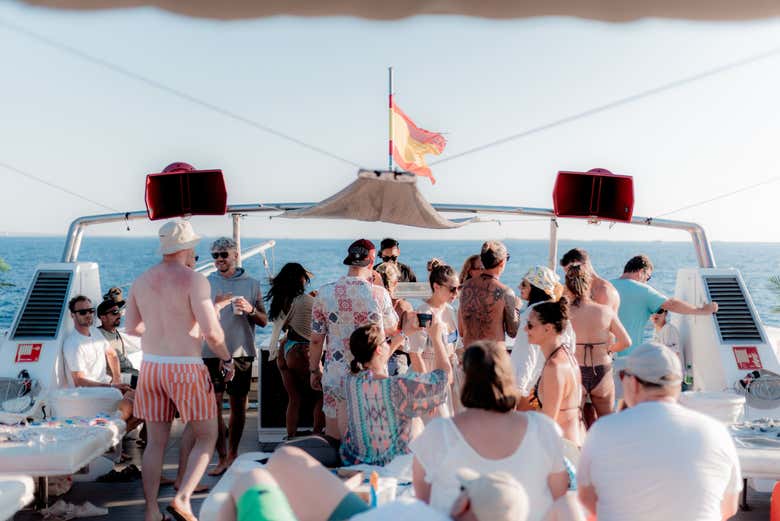 Cubierta del barco