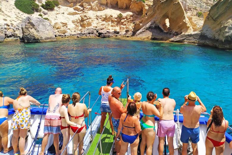 Contemplando as paisagens marinhas