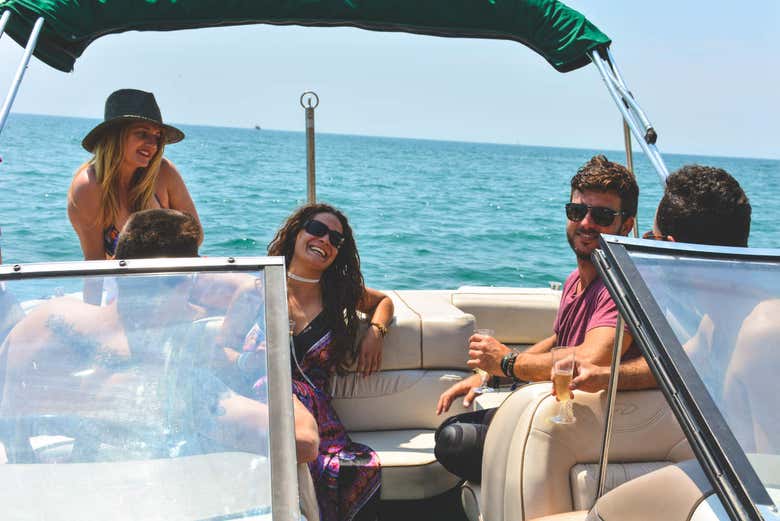 Alquiler de barco con patrón en Playa de Aro