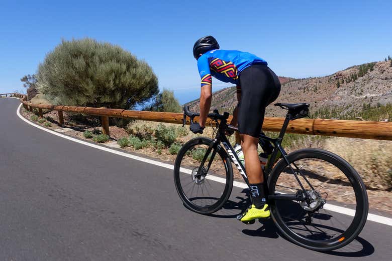 Pedalando per le strade del Parco Nazionale