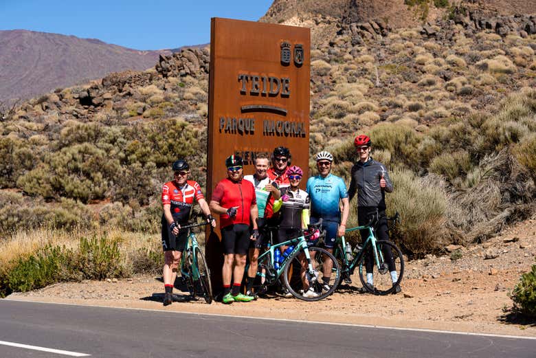 Cartelli nel Parco Nazionale del Teide
