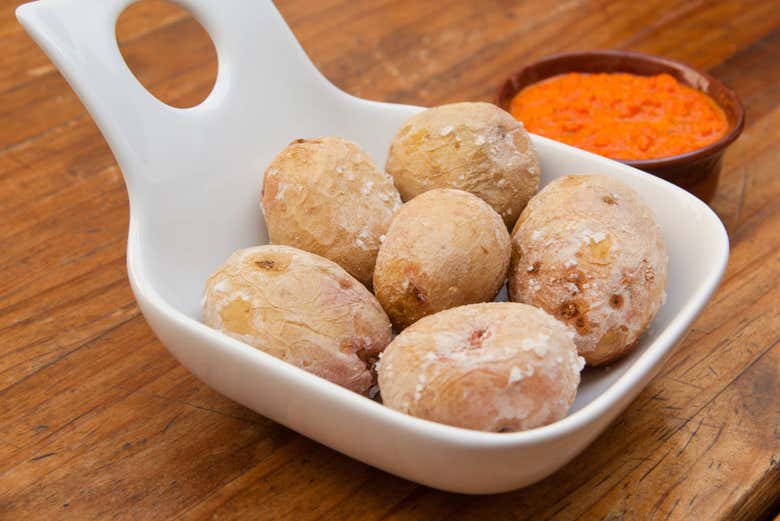Papas arrugadas
