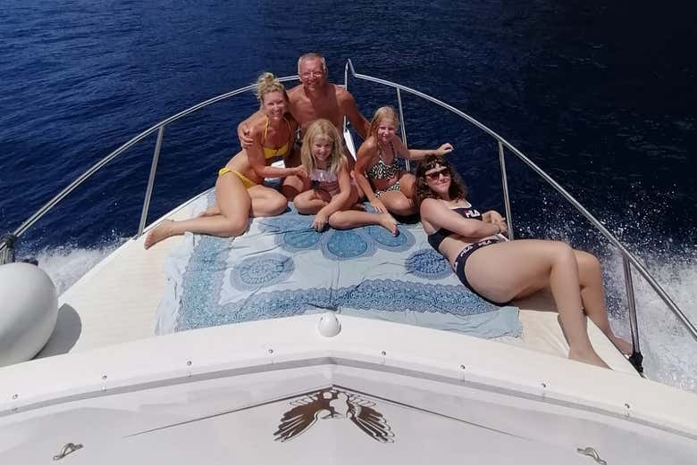 Having fun as a family