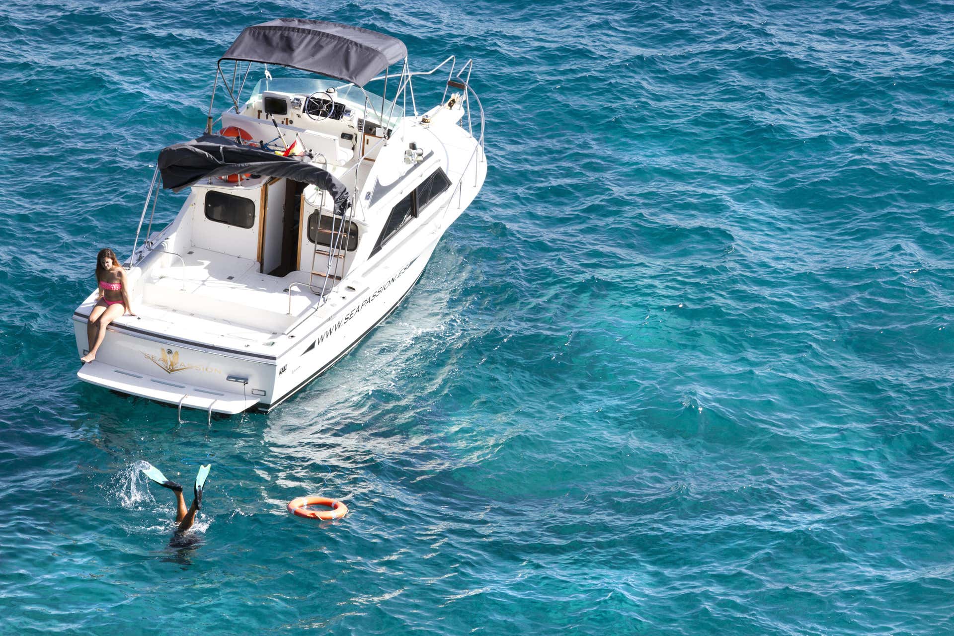 Giro in yacht con avvistamento di cetacei