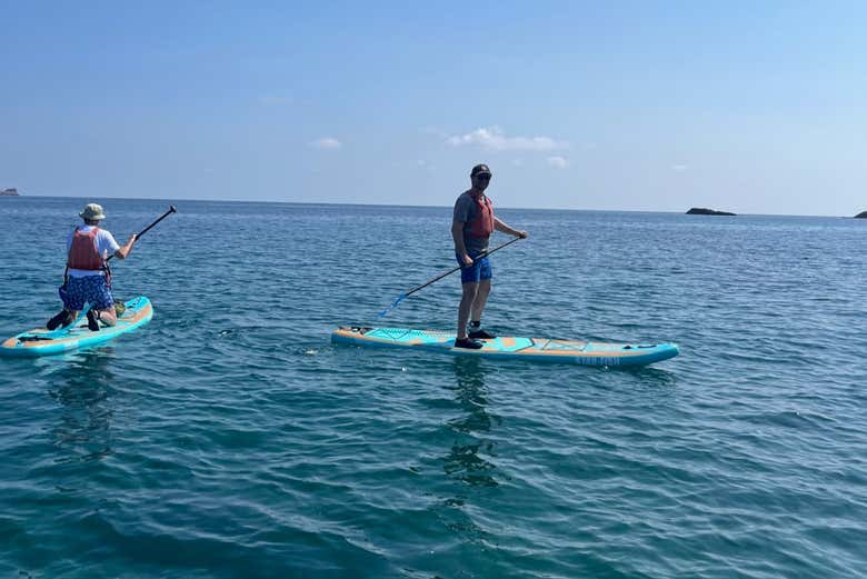 Navigation dans les eaux d'Ibiza