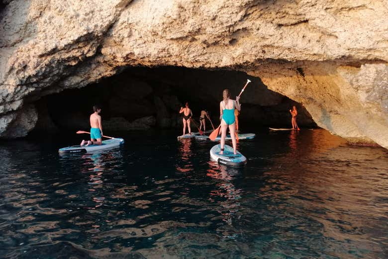 Visite des grottes marines