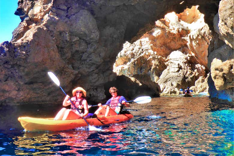Tour en kayak desde Pollensa
