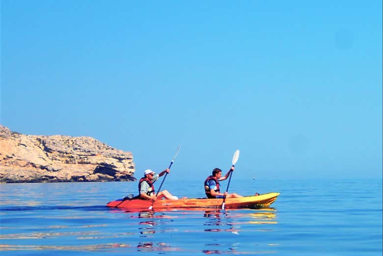 Tour en kayak desde Pollensa