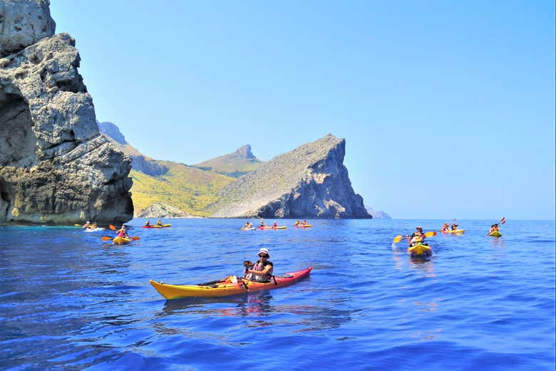 Foto de grupo durante la aventura