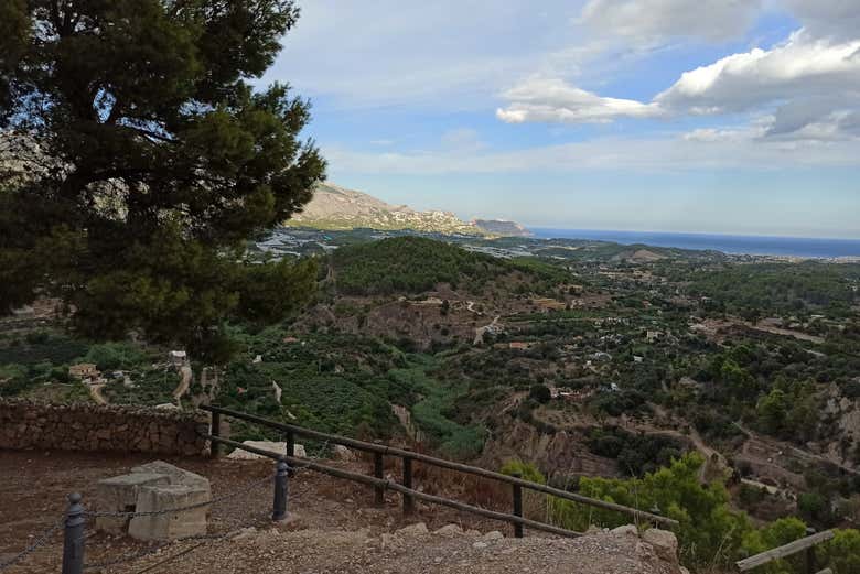 Vistas desde el mirador 