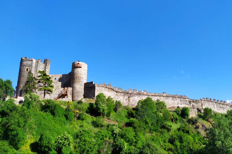 Admire the castle's commanding hilltop position