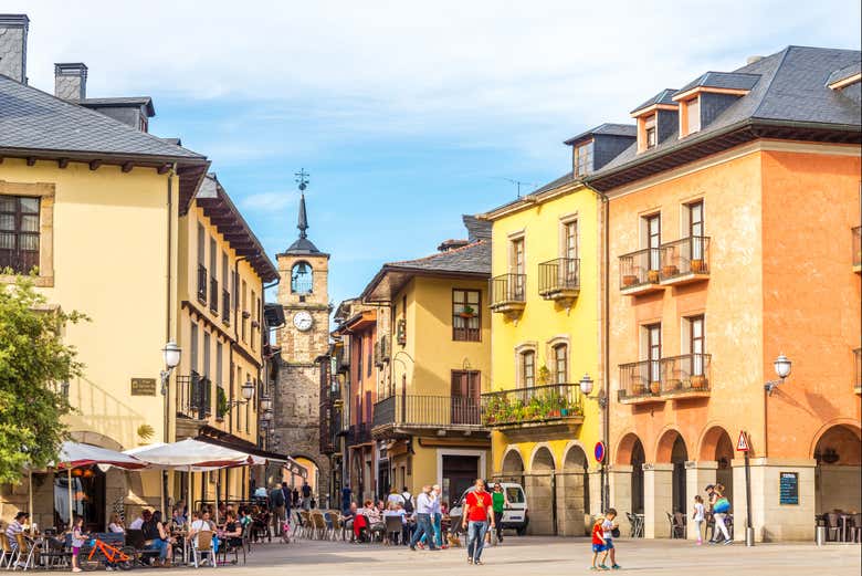 Passeando pelas principais ruas de Ponferrada