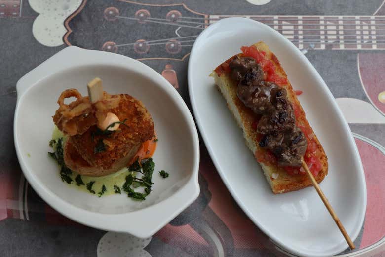 Tapas typiques de Ponferrada