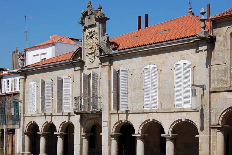 Pazo Mugartegui, en la Plaza de la Pedreira