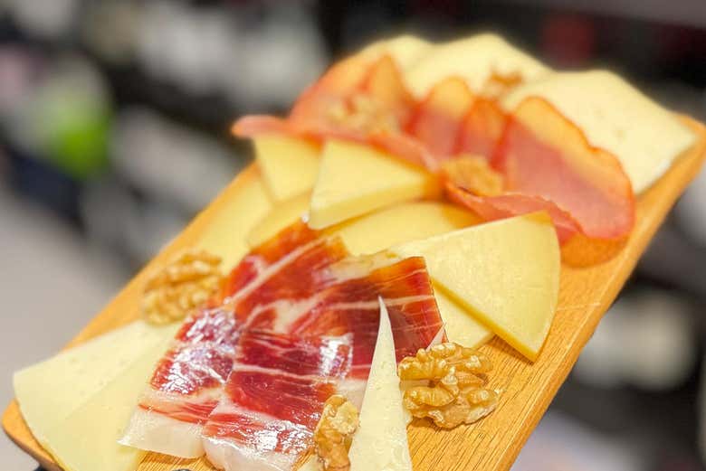 Todo listo para la degustación