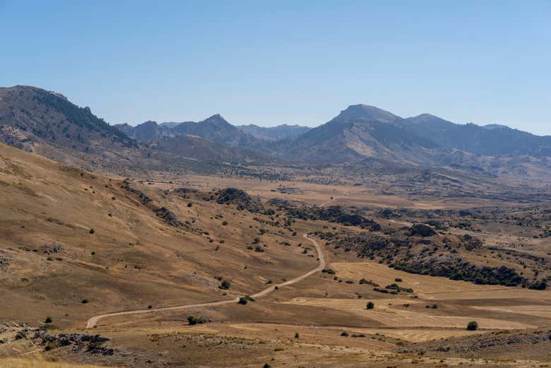 Campos de Hernán Pelea, el altiplano más extenso de España