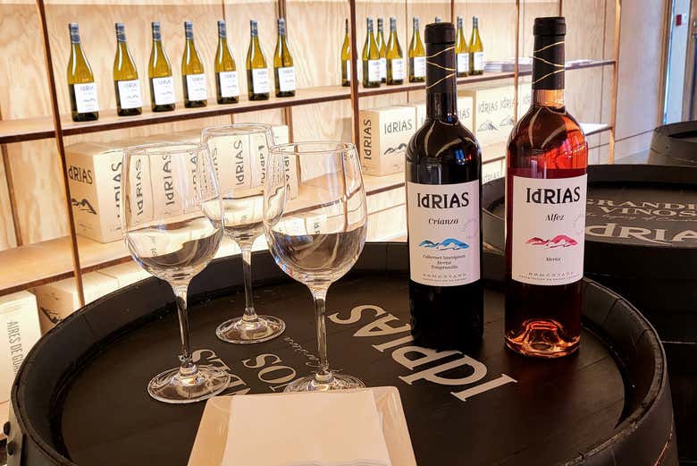 Vous profiterez d'une dégustation de vin complète