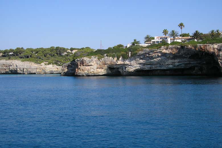 Cuevas marinas de la costa este 
