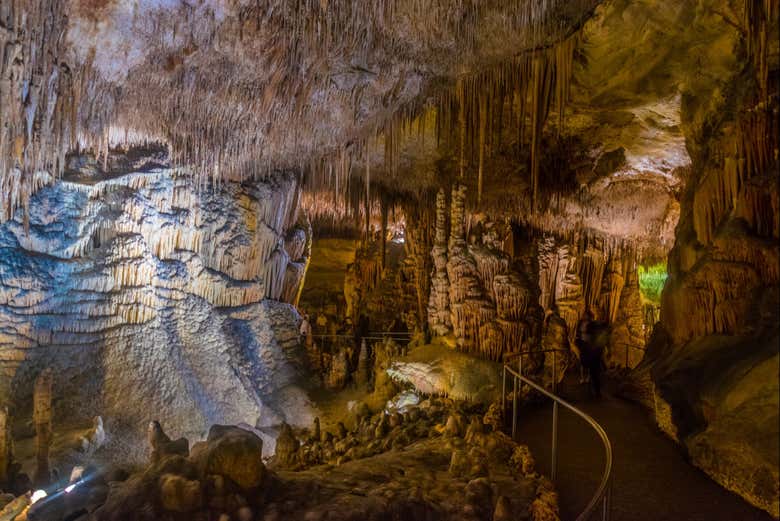 Paisajes de las cuevas del Drach