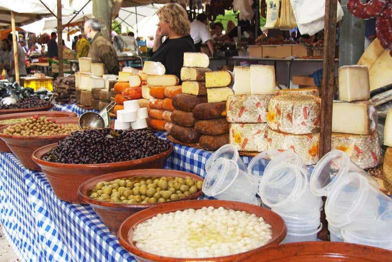 Marché typique de Majorque
