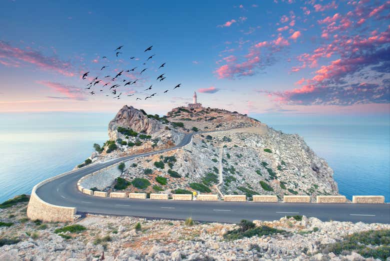 Landscapes of Formentor, in the north of Mallorca