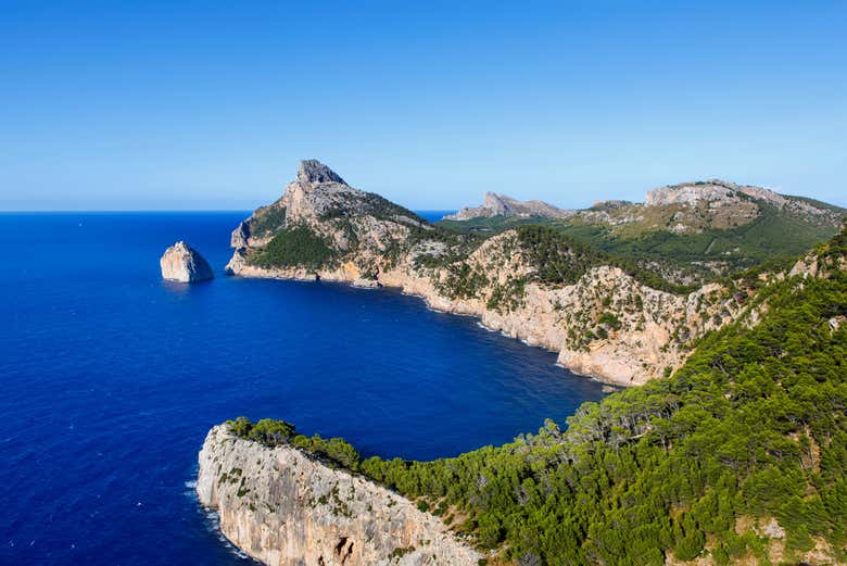 Littoral du cap de Formentor