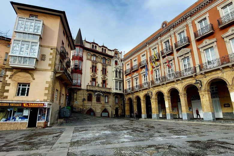 Recorriendo las calles de Portugalete