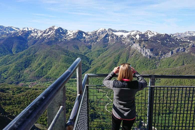 Take in the views of the Picos de Europa