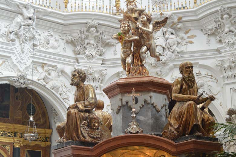 Tabernáculo na Igreja da Assunção