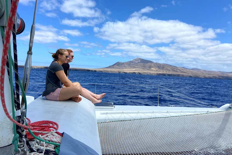 Disfrutando de la excursión