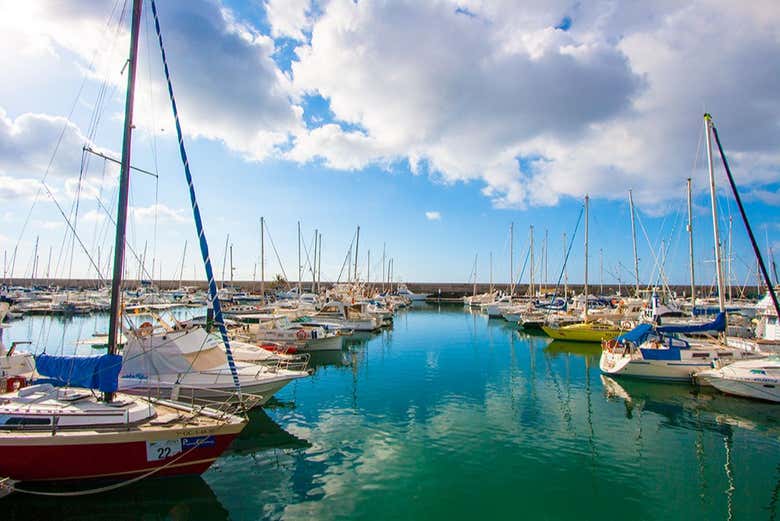Marina of Puerto Calero