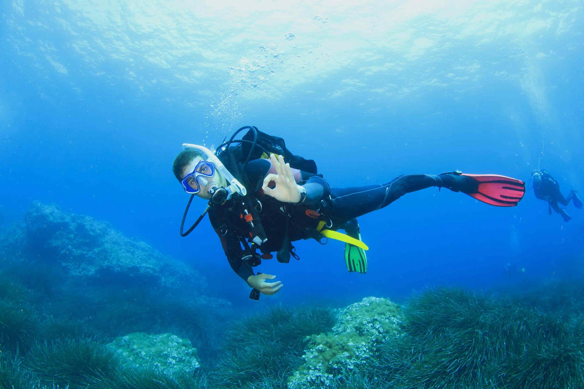 Bautismo de buceo en Puerto Addaya