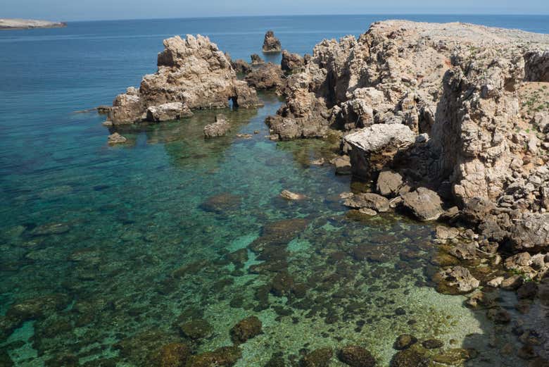 Scogli della baia di Addaya