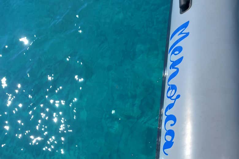 Le acque cristalline di Minorca