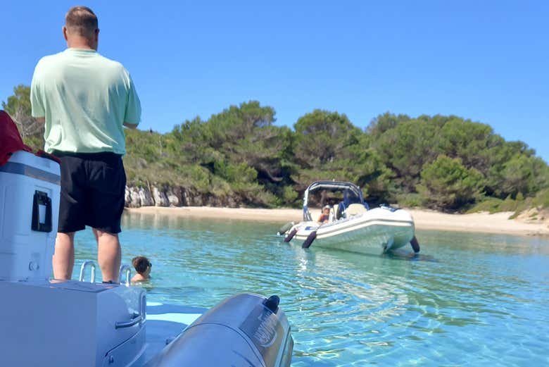Una caletta nel nord di Minorca