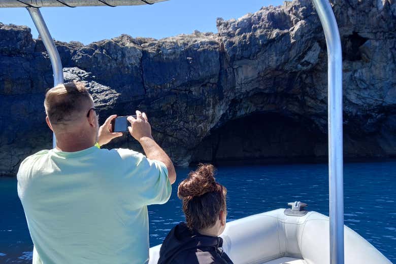 Fotografando una grotta