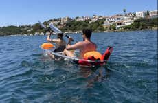 Tour in kayak trasparente nella baia di Addaya
