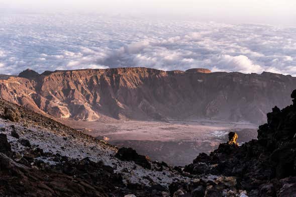 Biglietti per la funivia + Trekking alla cima del Teide