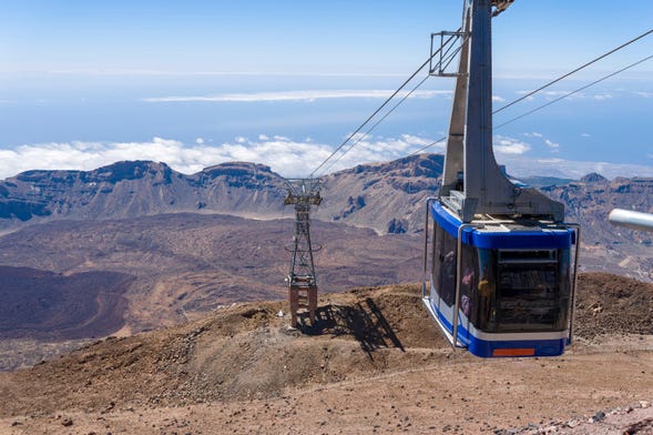 Excursion au Teide depuis le nord + Billet pour le téléphérique