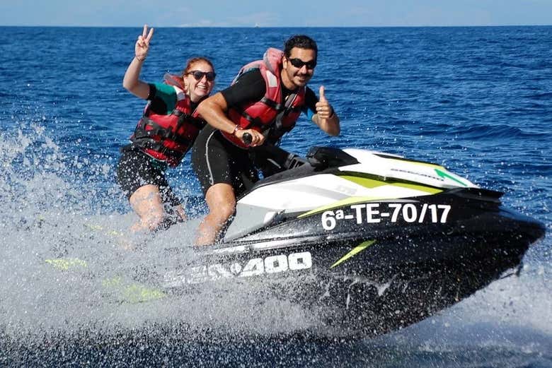 Tour in moto d'acqua di Puerto de la Cruz