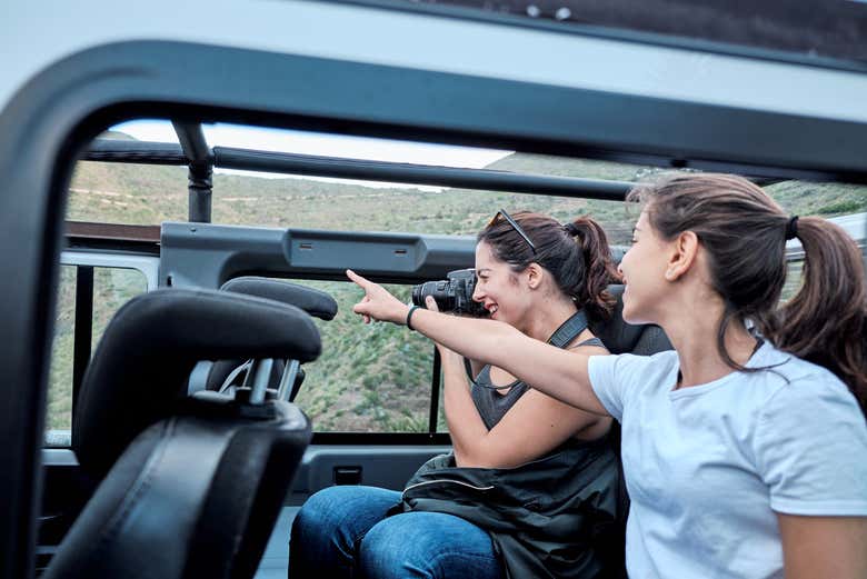 Admirando los paisajes de Tenerife desde el 4x4