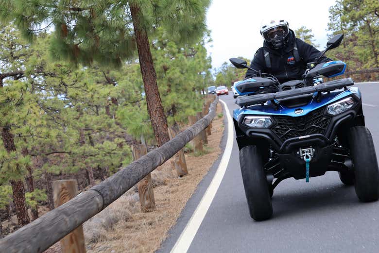 Vamos ao Teide de quadriciclo!