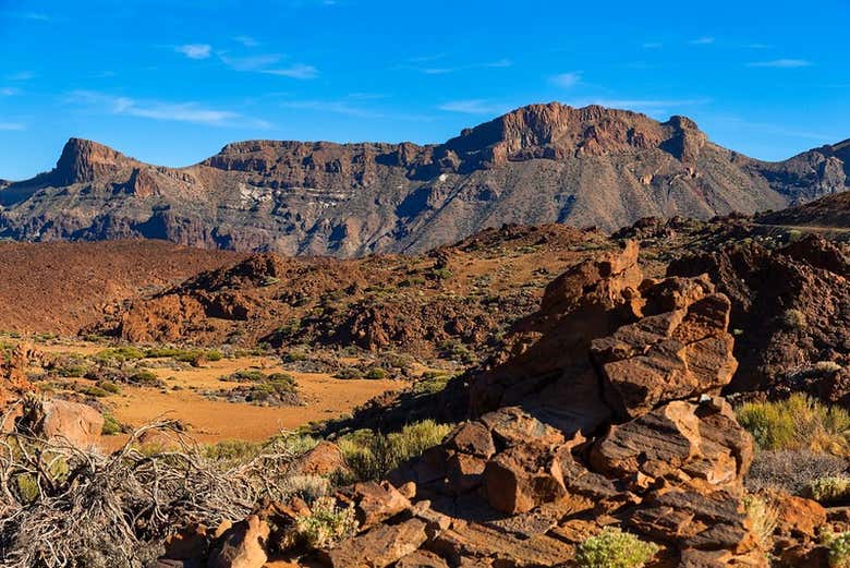 Paysages désertiques de Tenerife