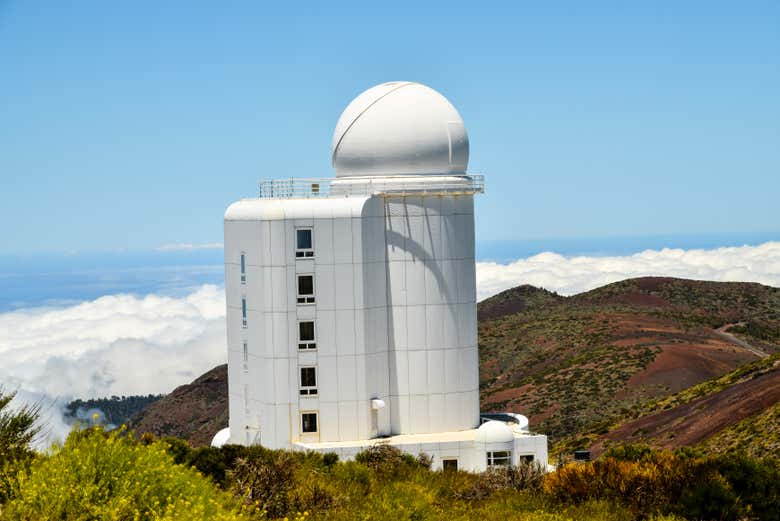 Uno dei telescopi dell'Osservatorio del Teide